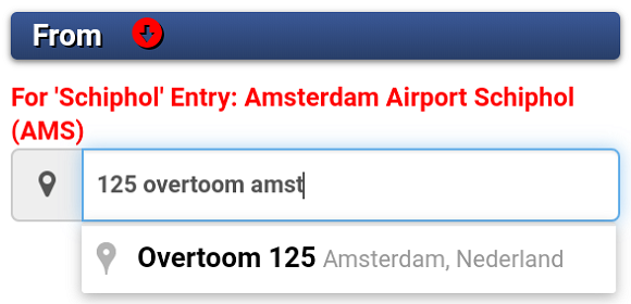 Uitleg Taxi Lisse Rotterdam Airport